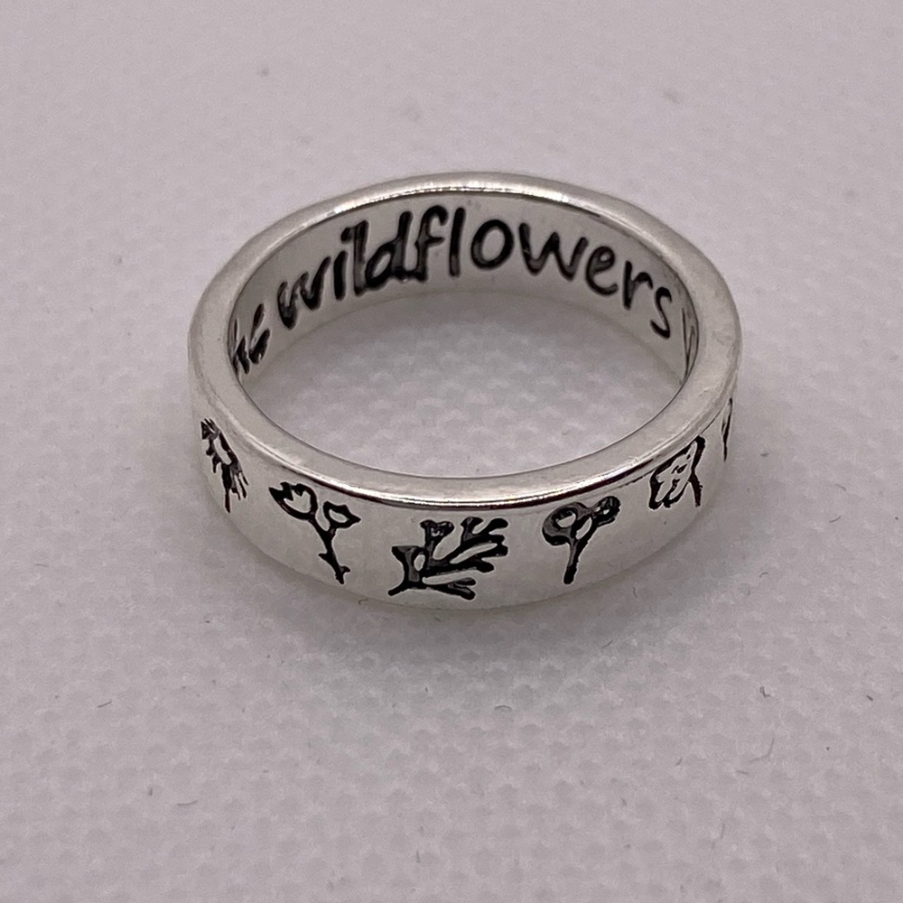 You Belong Among The Wildflowers Ring